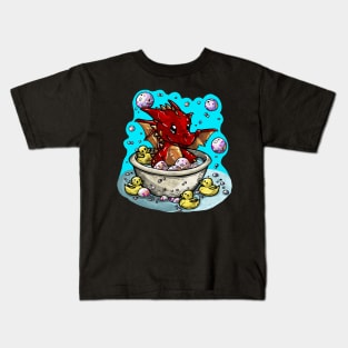 Dragon Bath Kids T-Shirt